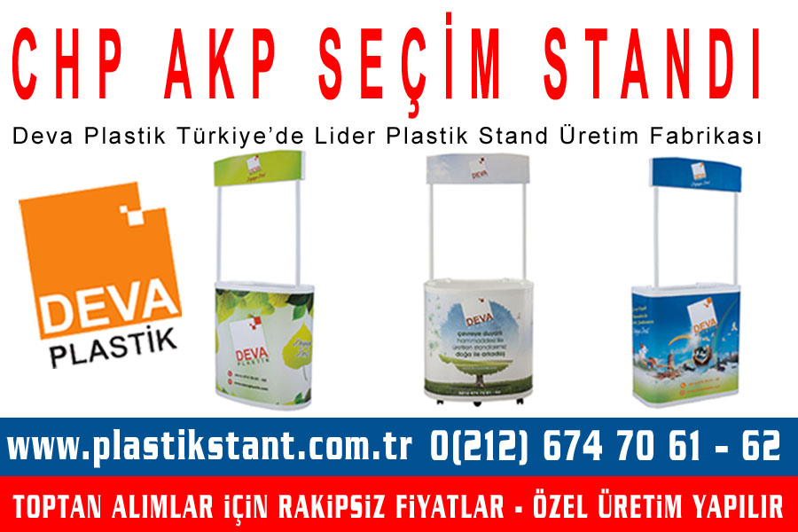 CHP AKP Seçim Standı